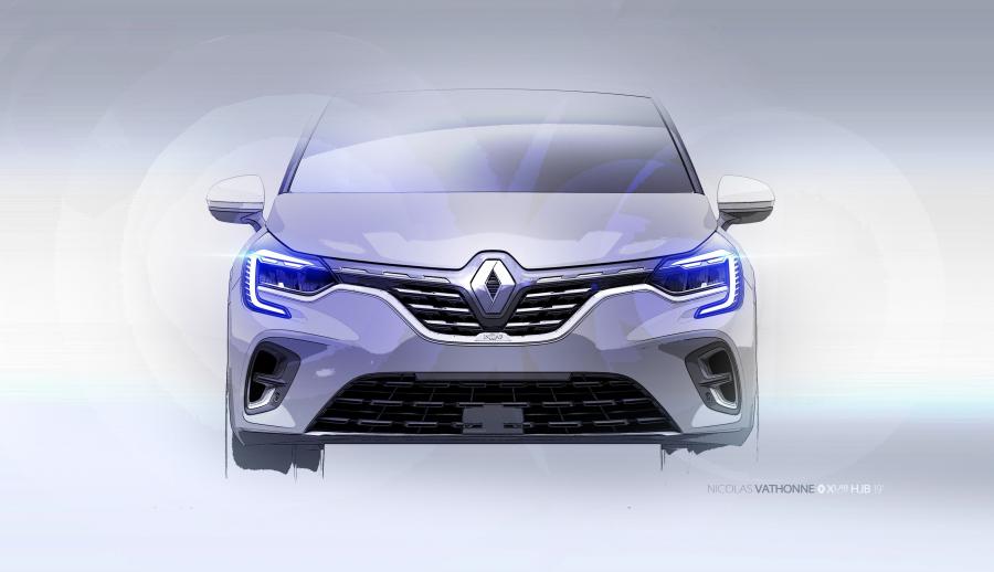 Эскиз Renault Captur 2019 года  (WW) (фото 38 из 138)